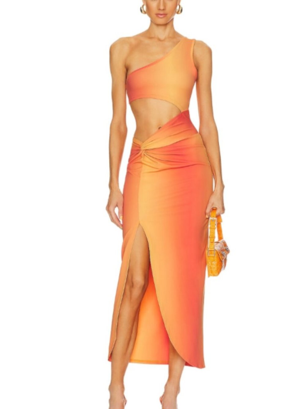 OW Collection Isabel Dress in Gradient Print